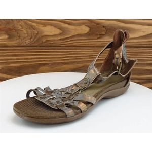 Axxiom Size 8.5 M‎ Women Sandal Gladiator Bronze Synthetic Take Ten